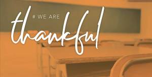 #We Are Thankful