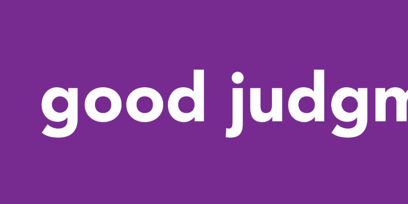 Good Judgement image