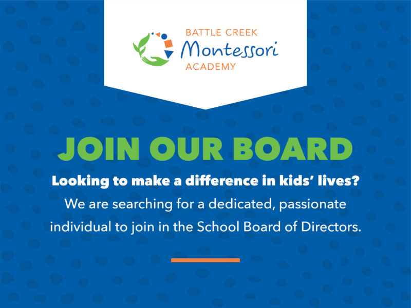 BMCA - Join our school board banner