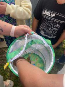 BCMA Students from the Flamingo room releasing their butterflies