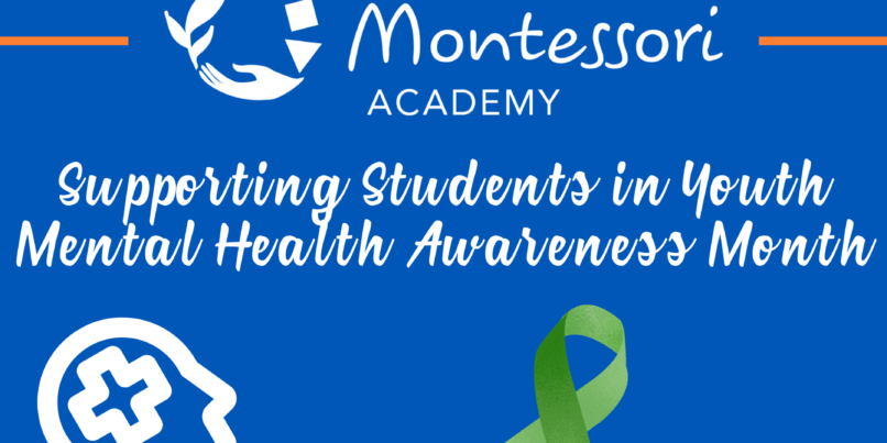 Web-Safe Graphic for Supporting Students for Youth Mental Health Awareness Month at BCMA