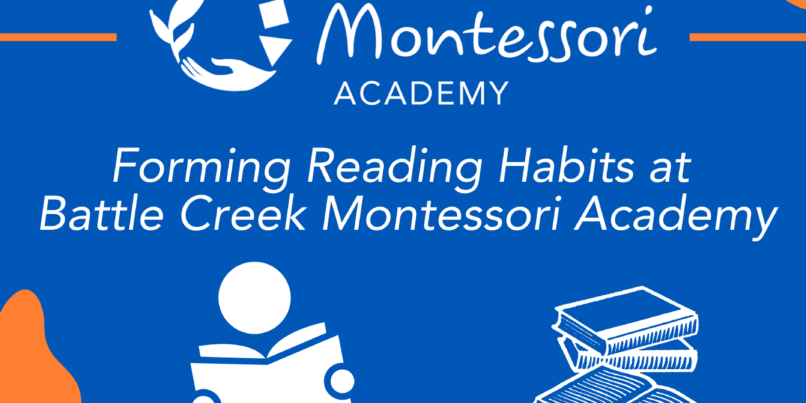 Web-Safe Graphic for Forming Reading Habits at Battle Creek Montessori Academy Graphic.
